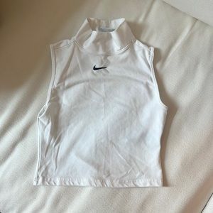 Nike crop top! White size XS